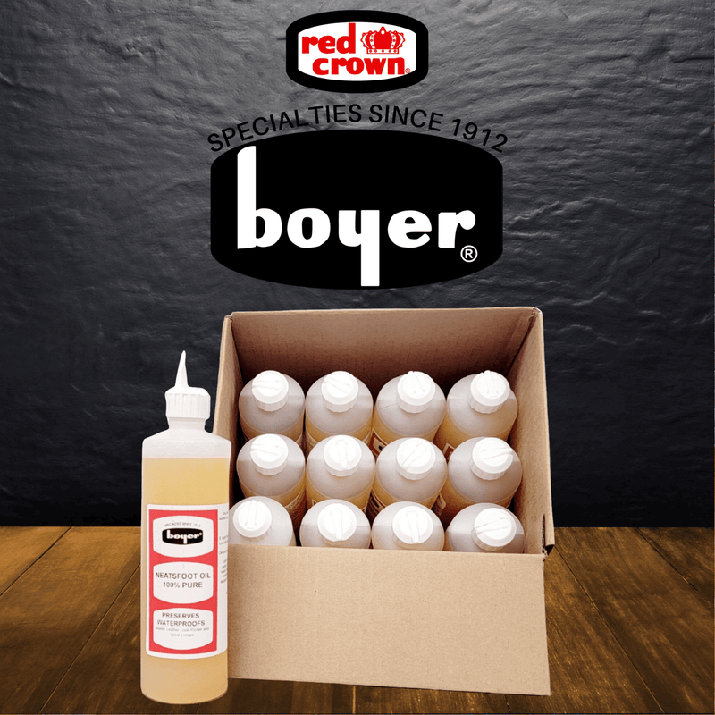 Red Crown Pure Neatsfoot Oil – Leather Conditioner for Boots & Saddles